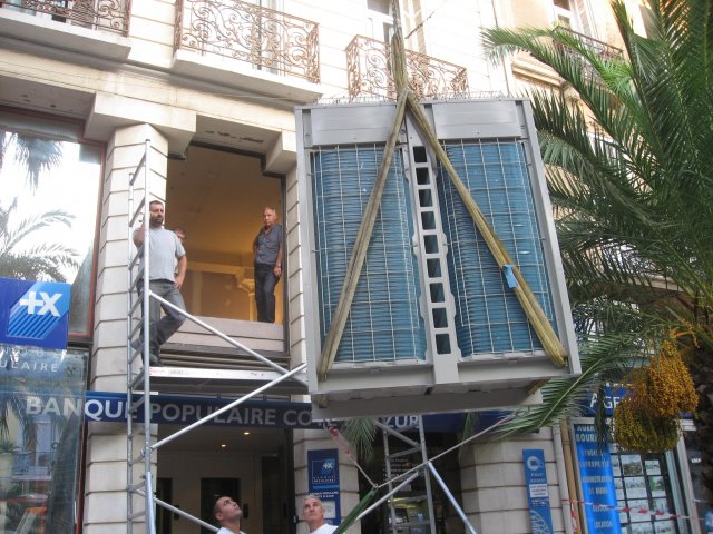 pose DRV banque HYERES