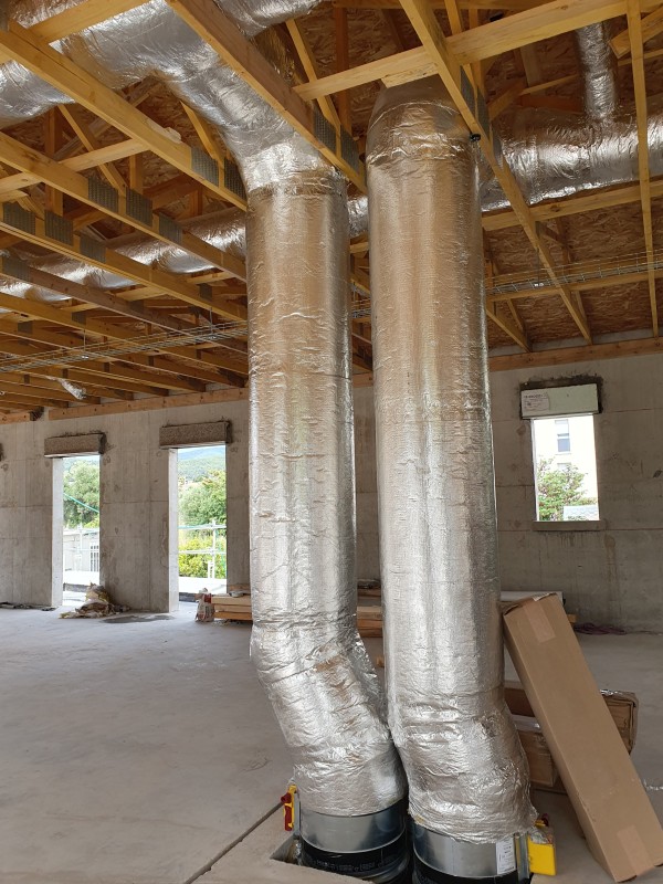 travaux VRV DAIKIN Ventilation Atlantic plomberie Cuers 