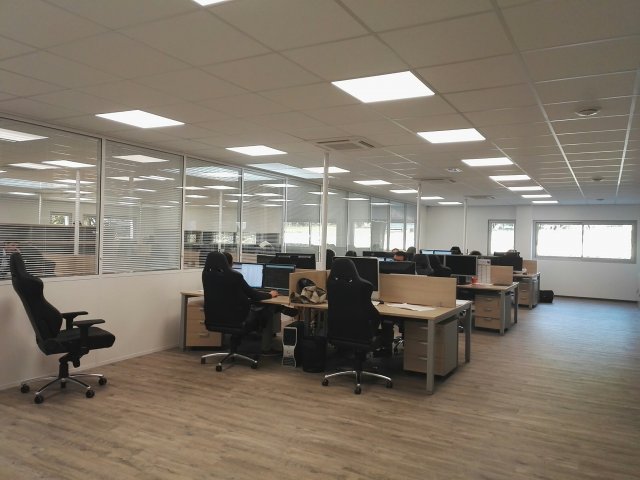 CVC bureaux en open space