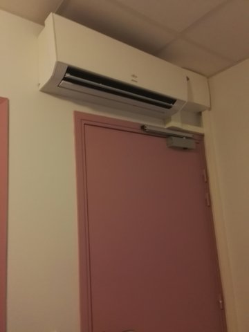 climatisation de chambres de dortoir d'un IME var