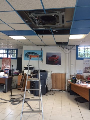 encastrement cassette atlantic