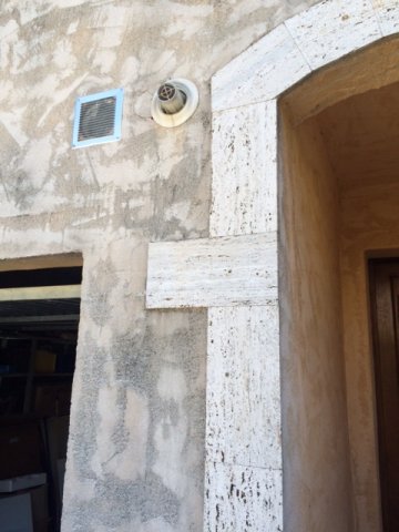 grille de rejet d'air exterieure