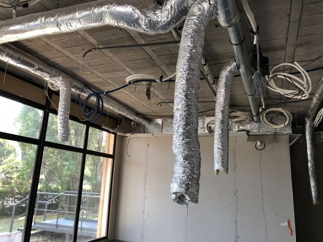 Installation d'une VMC double flux Atlantic + climatisation Daikin à La Valette