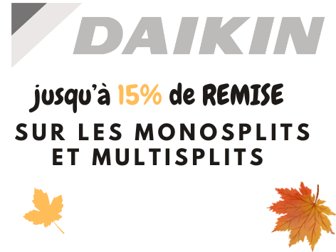 PROMO MULTISPLIT MONOSPLIT DAIKIN