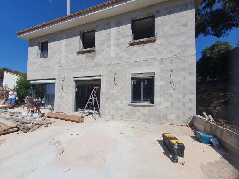 prééquipement maison neuve pompe à chaleur air air rayol Canadel