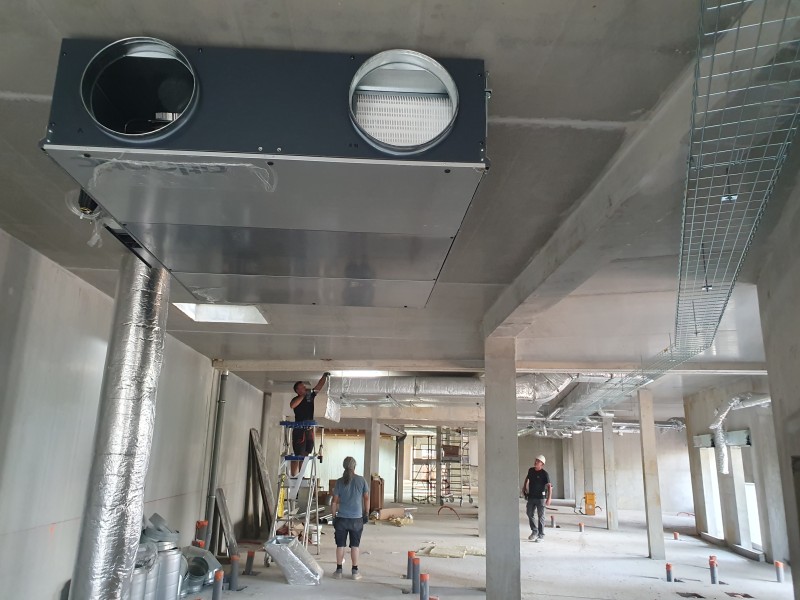 travaux VRV DAIKIN Ventilation Atlantic plomberie Cuers 