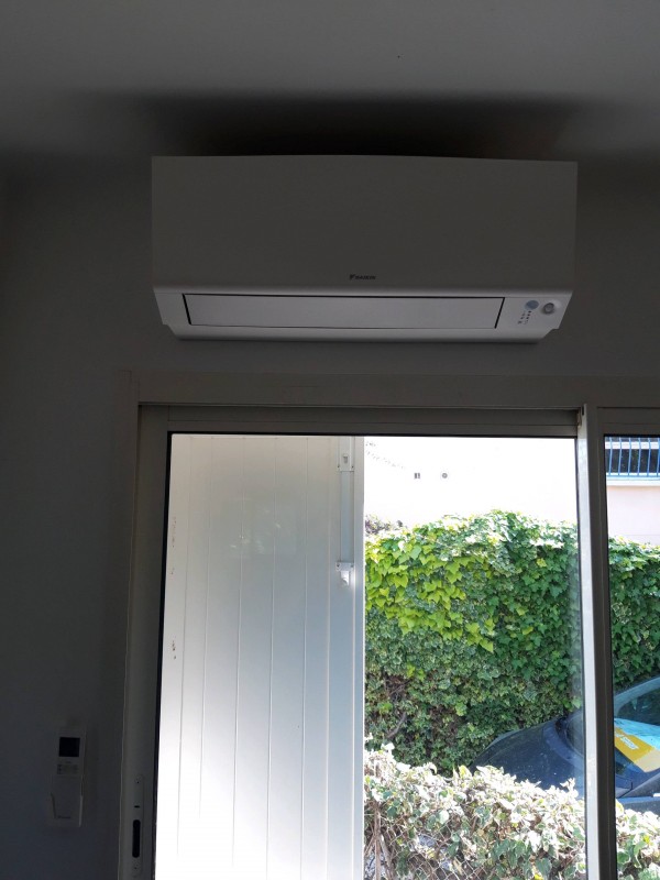 Installation pompe à chaleur air-air Daikin à Hyeres